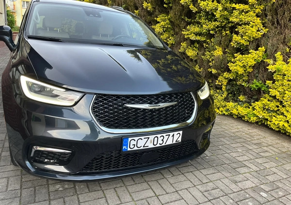 Chrysler Pacifica cena 139500 przebieg: 58500, rok produkcji 2021 z Człuchów małe 326